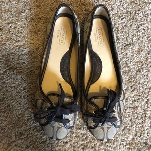 Coach Jayne flats
